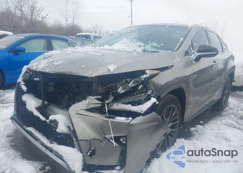 2018 Lexus Rx 450H F Sport z USA, uszkodzony, nr VIN 2T2BGMCA2JC025551